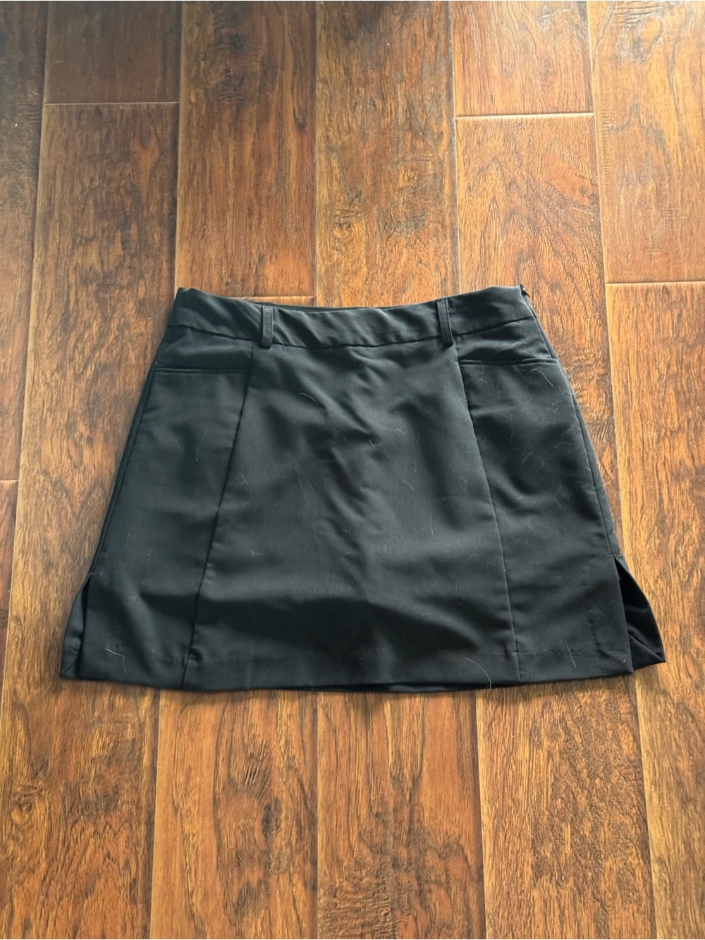 Allyson Whitmore Black Mini Skirt
